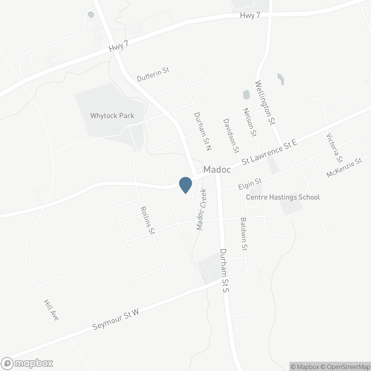 97 ST LAWRENCE STREET W, Madoc, Ontario K0K 2K0